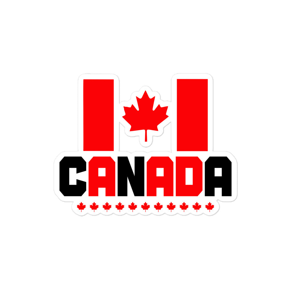 CANADA - Bubble-free stickers