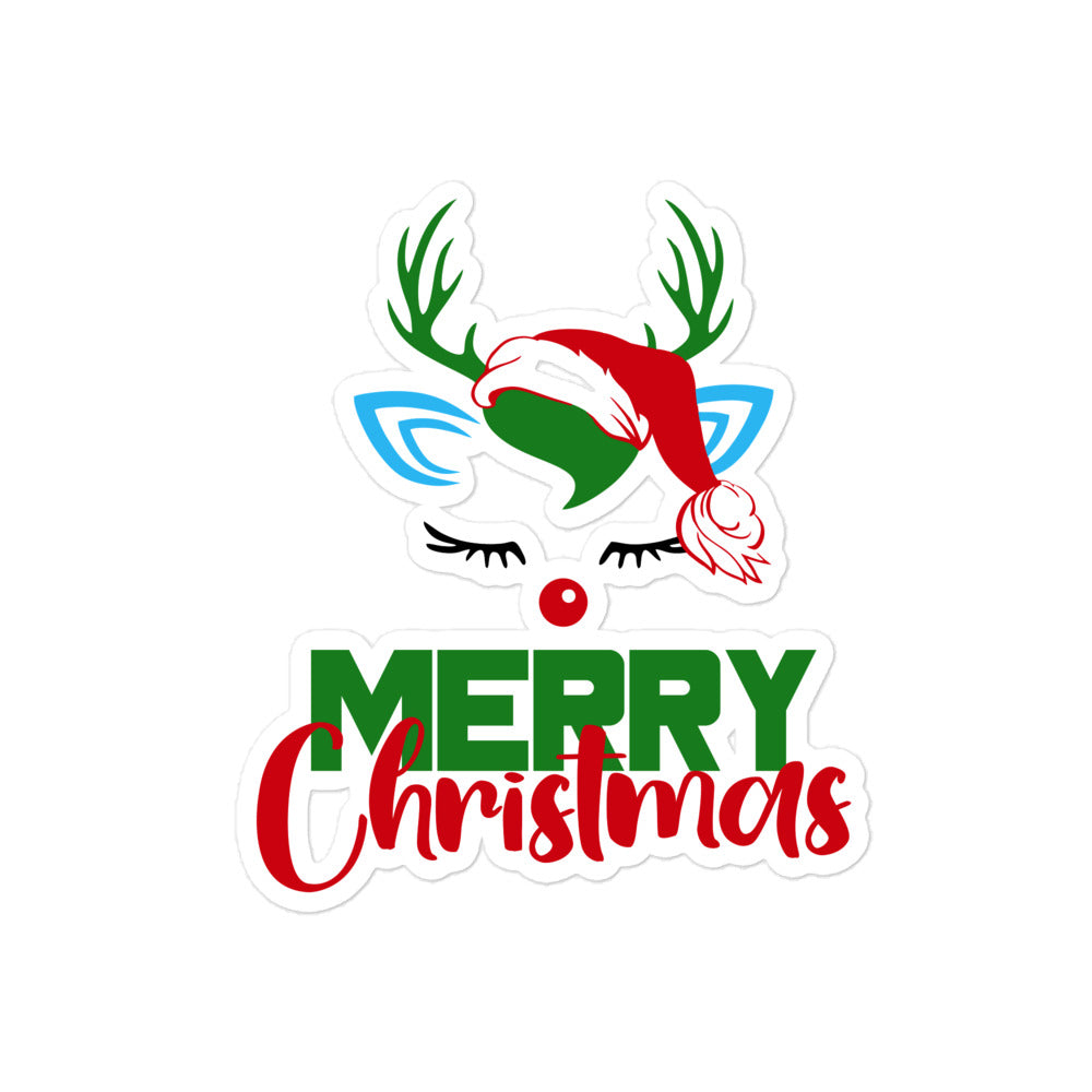 MERRY CHRISTMAS - Bubble-free stickers