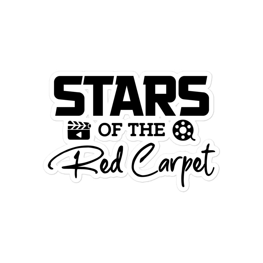 STARS OF THE RED CARPET - Bubble-free stickers