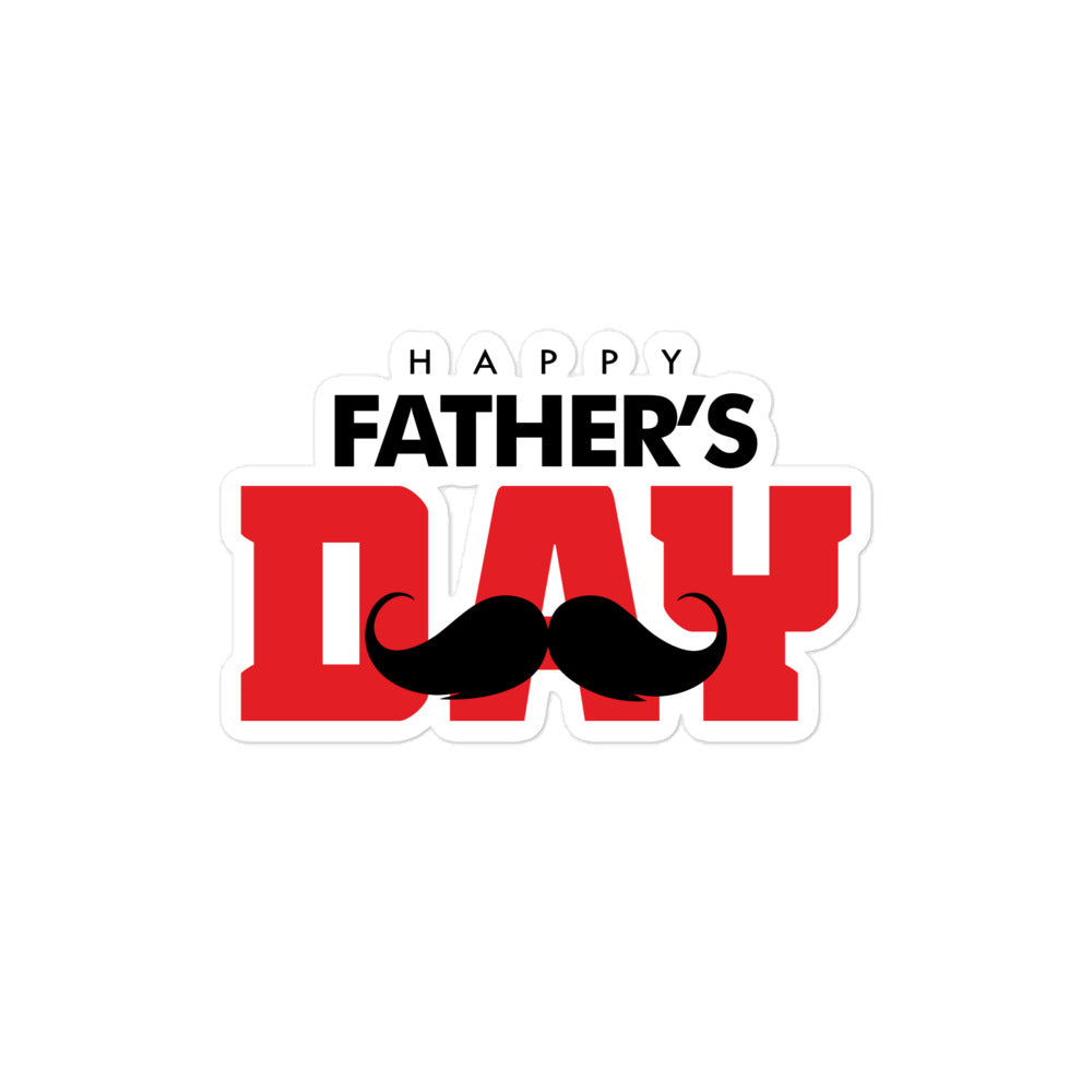 HAPPY FATHER'S DAY - Bubble-free stickers