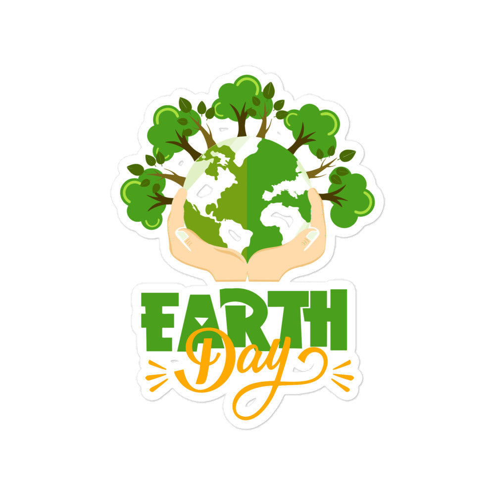 EARTH DAY - Bubble-free stickers