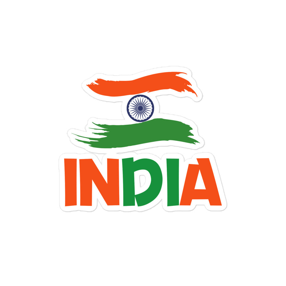 INDIA - Bubble-free stickers