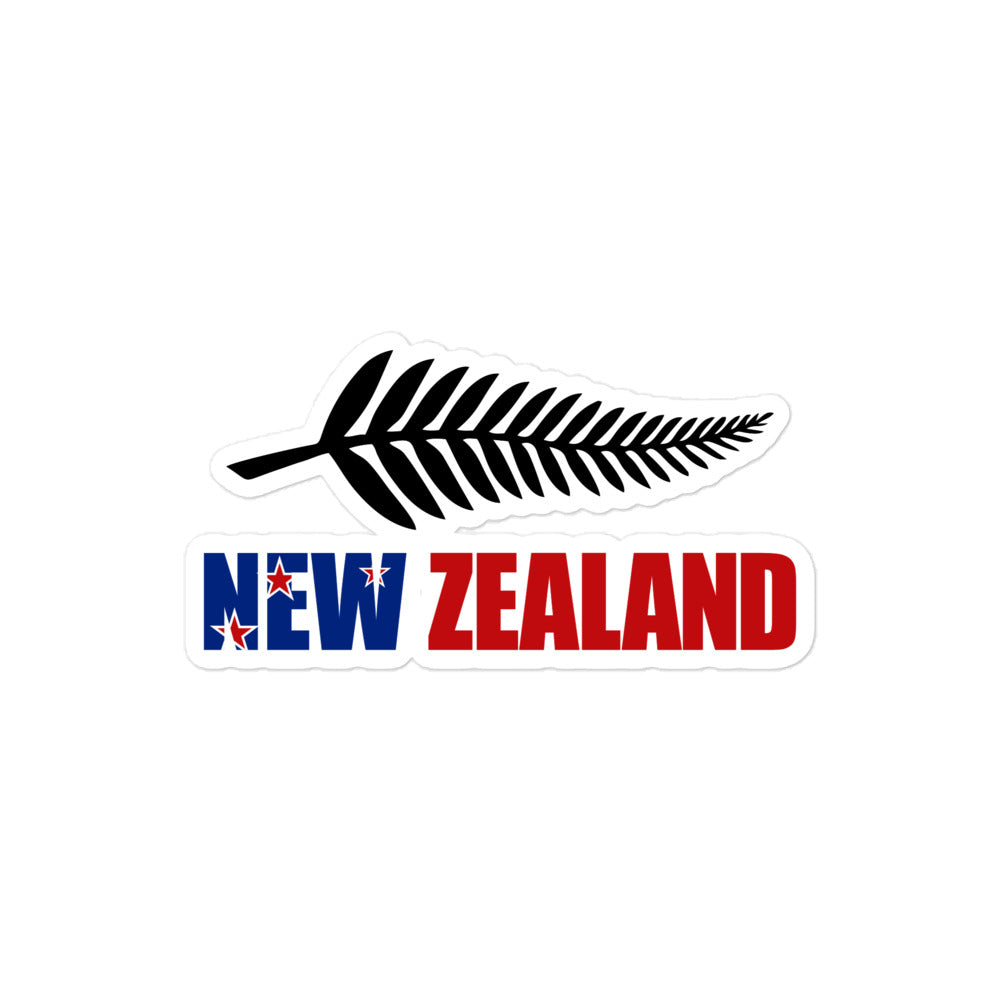 NEW ZEALAND - Bubble-free stickers