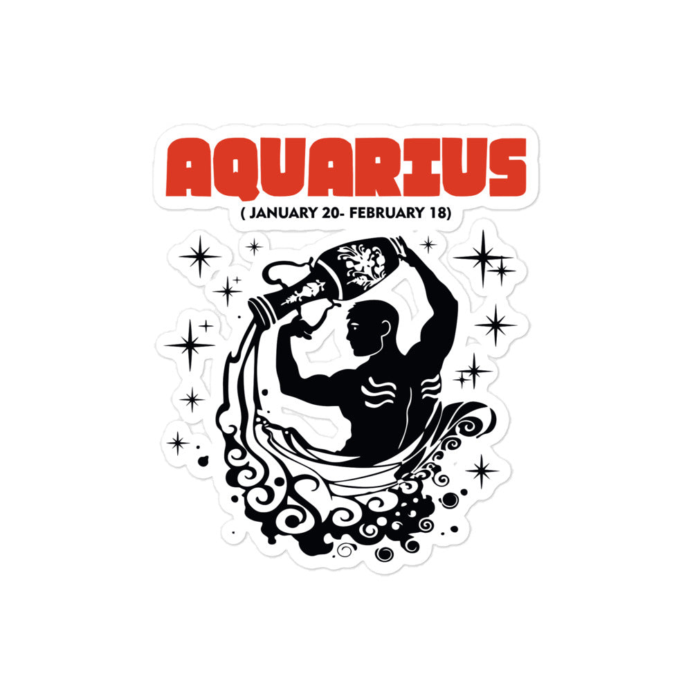 AQUARIUS - Bubble-free stickers