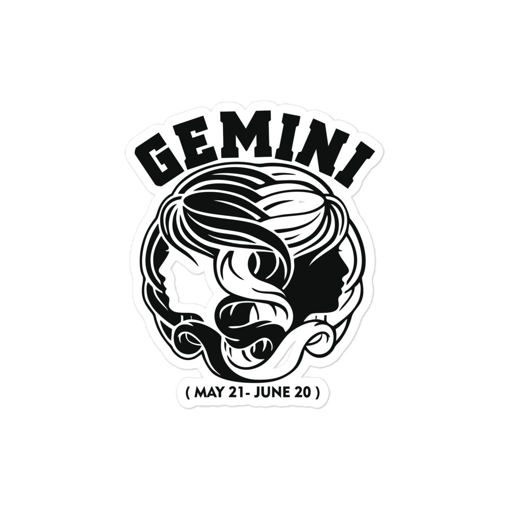 GEMINI - Bubble-free stickers