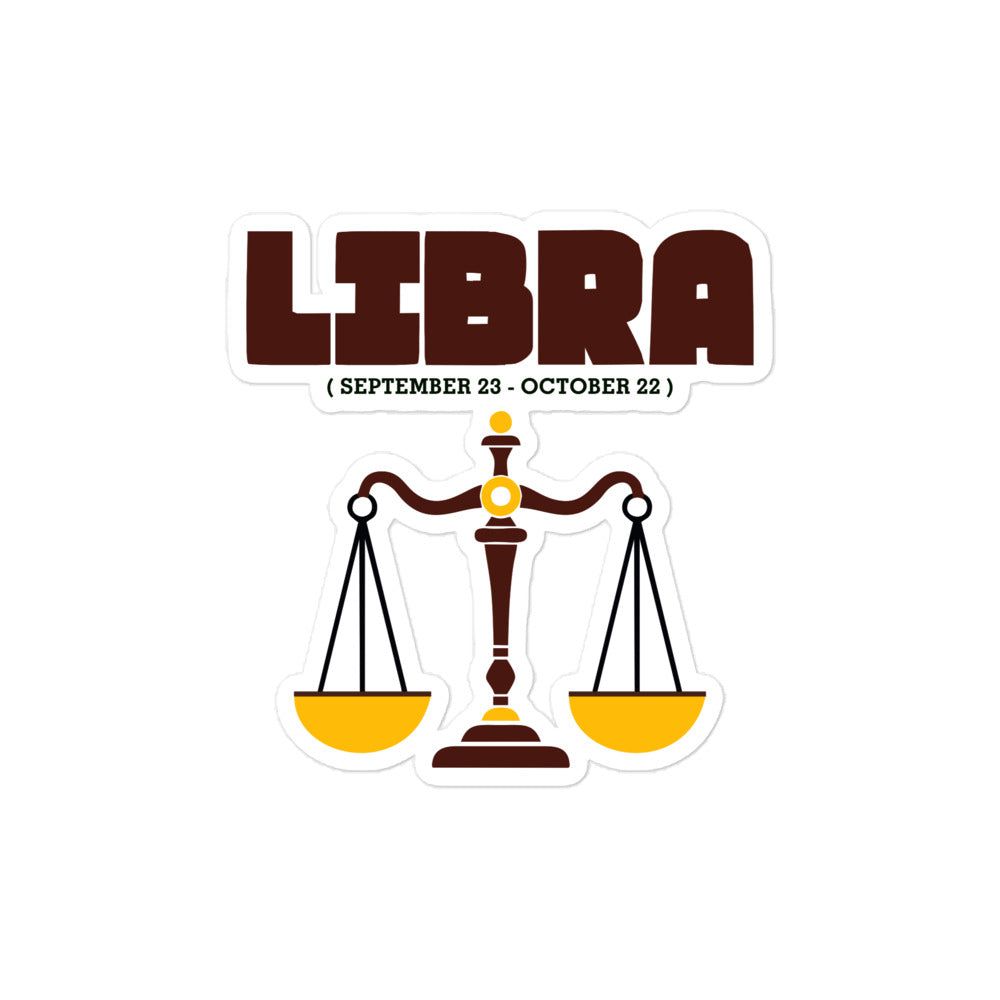 LIBRA - Bubble-free stickers