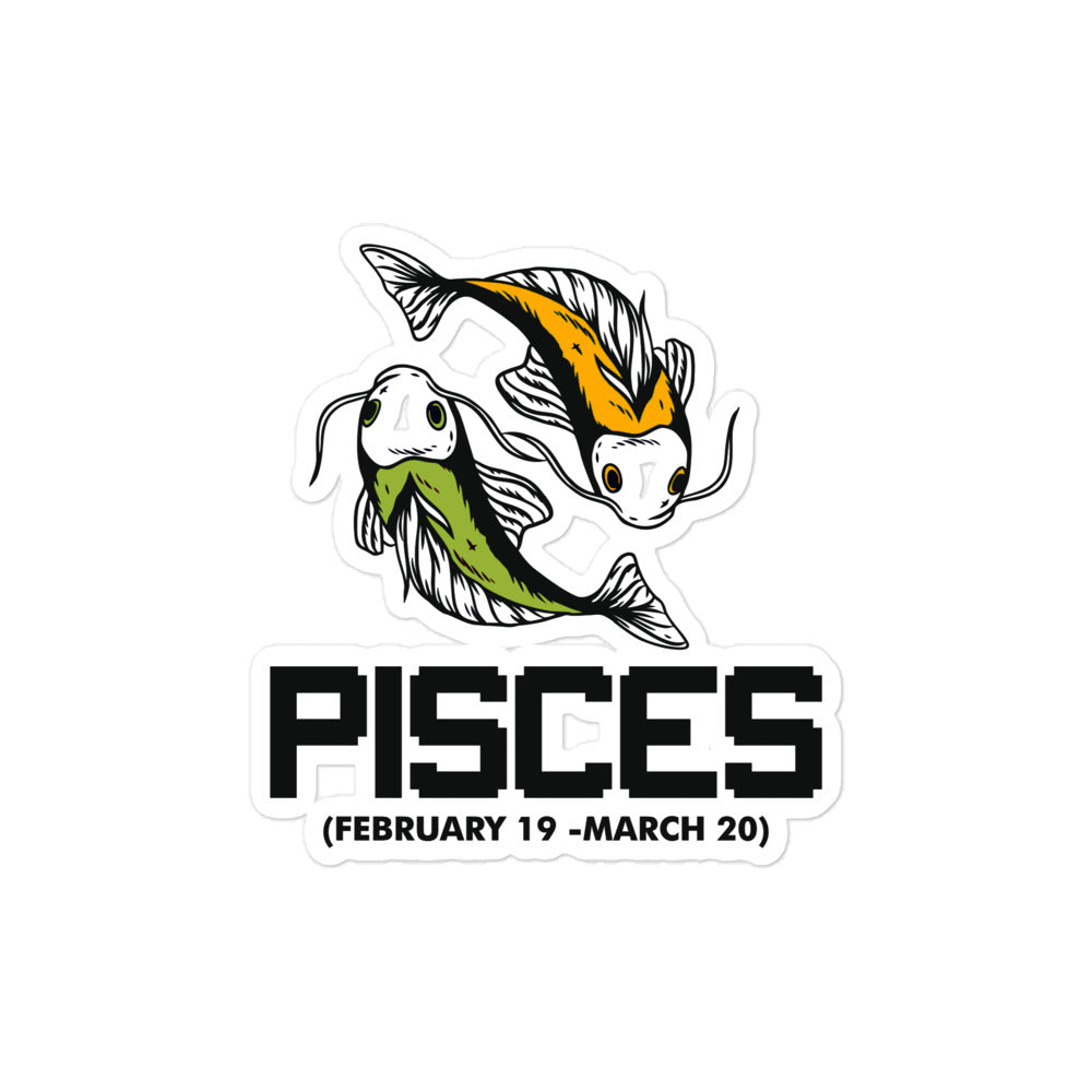 PISCES - Bubble-free stickers