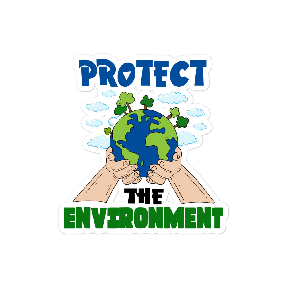 PROTECT THE ENVIRONMENT - Bubble-free stickers