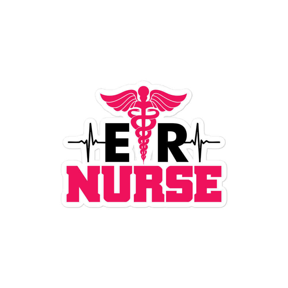 ER NURSE - Bubble-free stickers