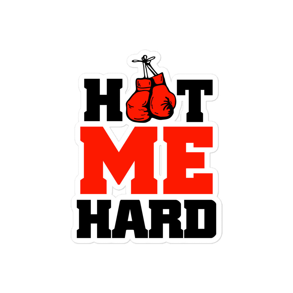 HOT ME HARD - Bubble-free stickers