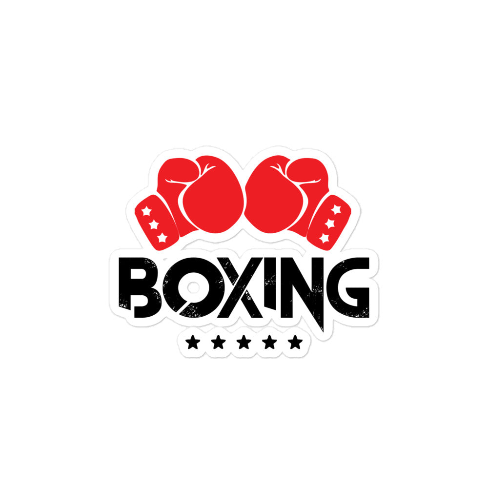 BOXING - Bubble-free stickers