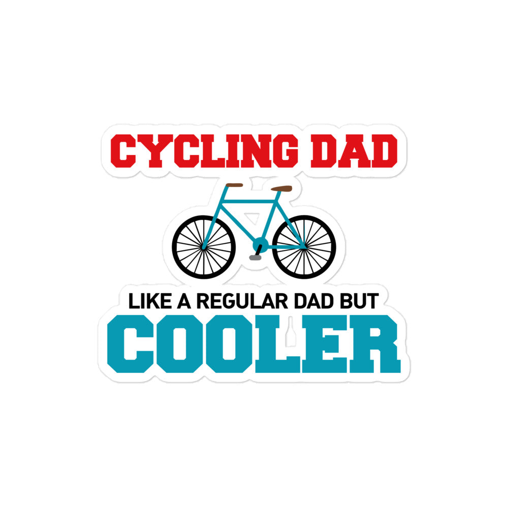 CYCLING DAD - Bubble-free stickers