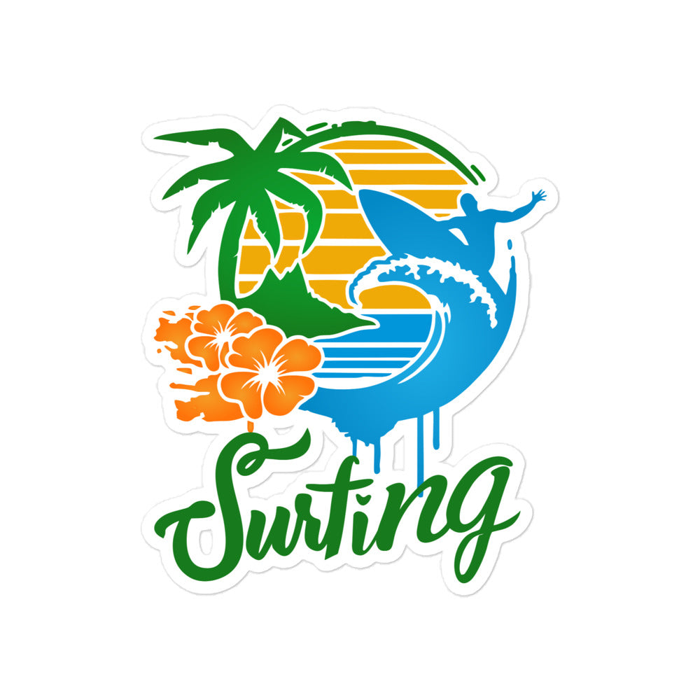 SURFING - Bubble-free stickers