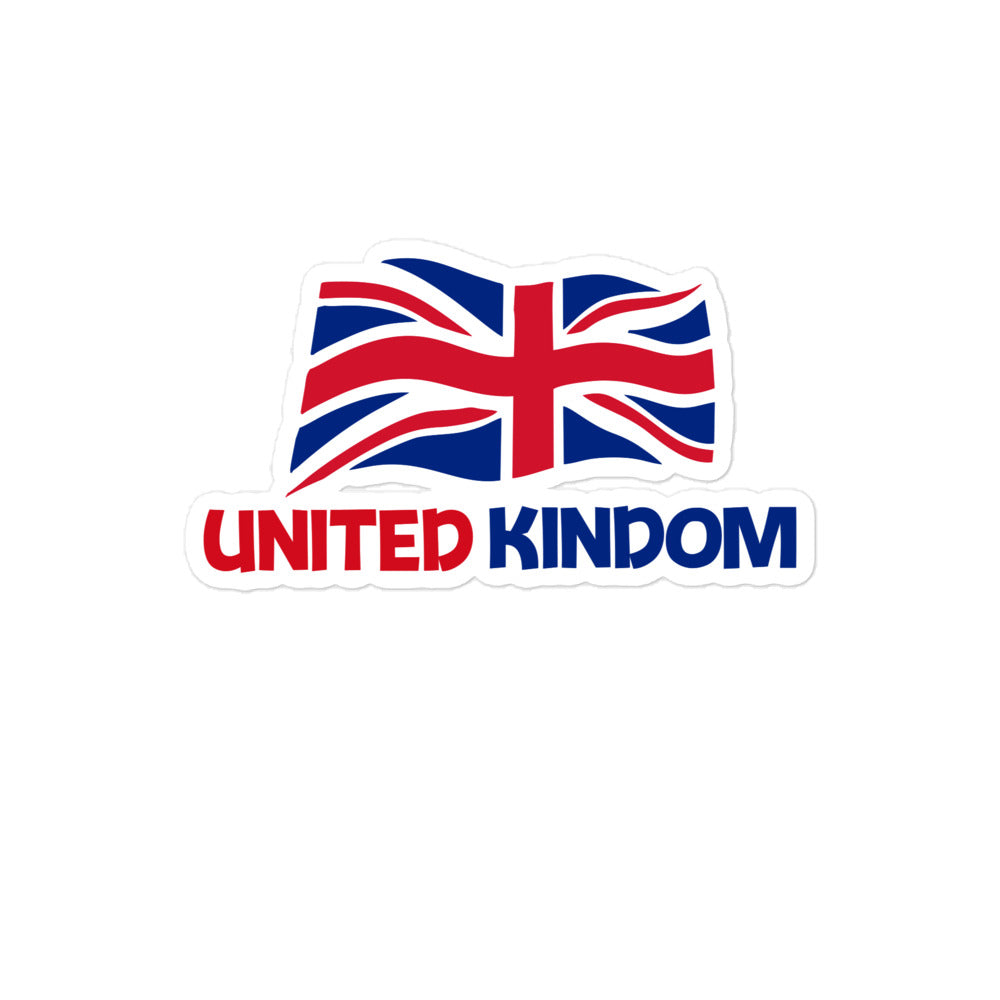 UNITED KINDOM - Bubble-free stickers