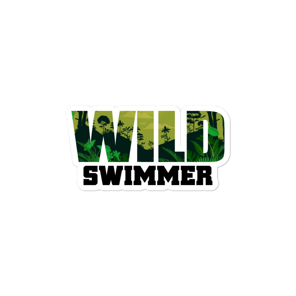 WILD SWIMMER - Bubble-free stickers