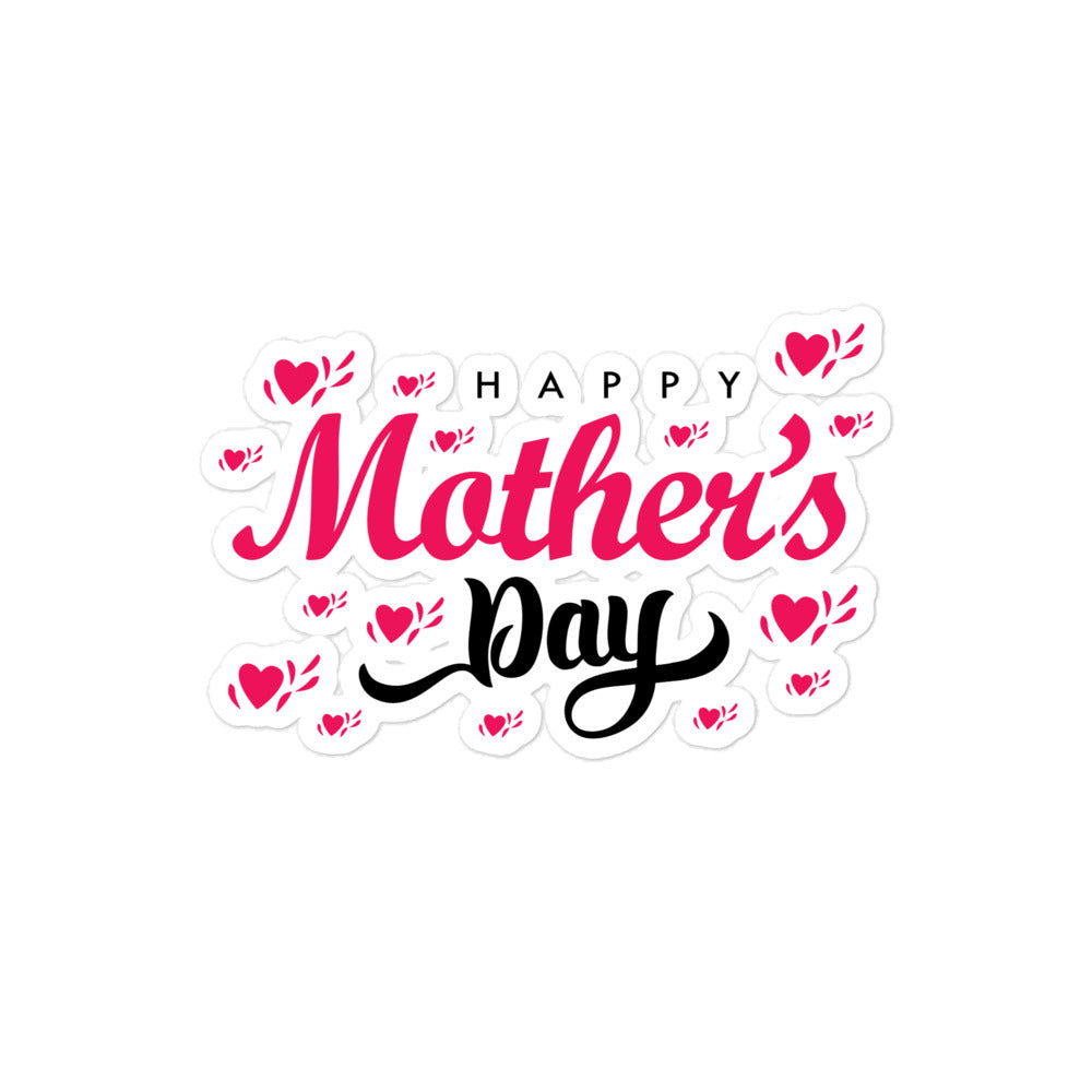 HAPPY MOTHER'S DAY - Bubble-free stickers