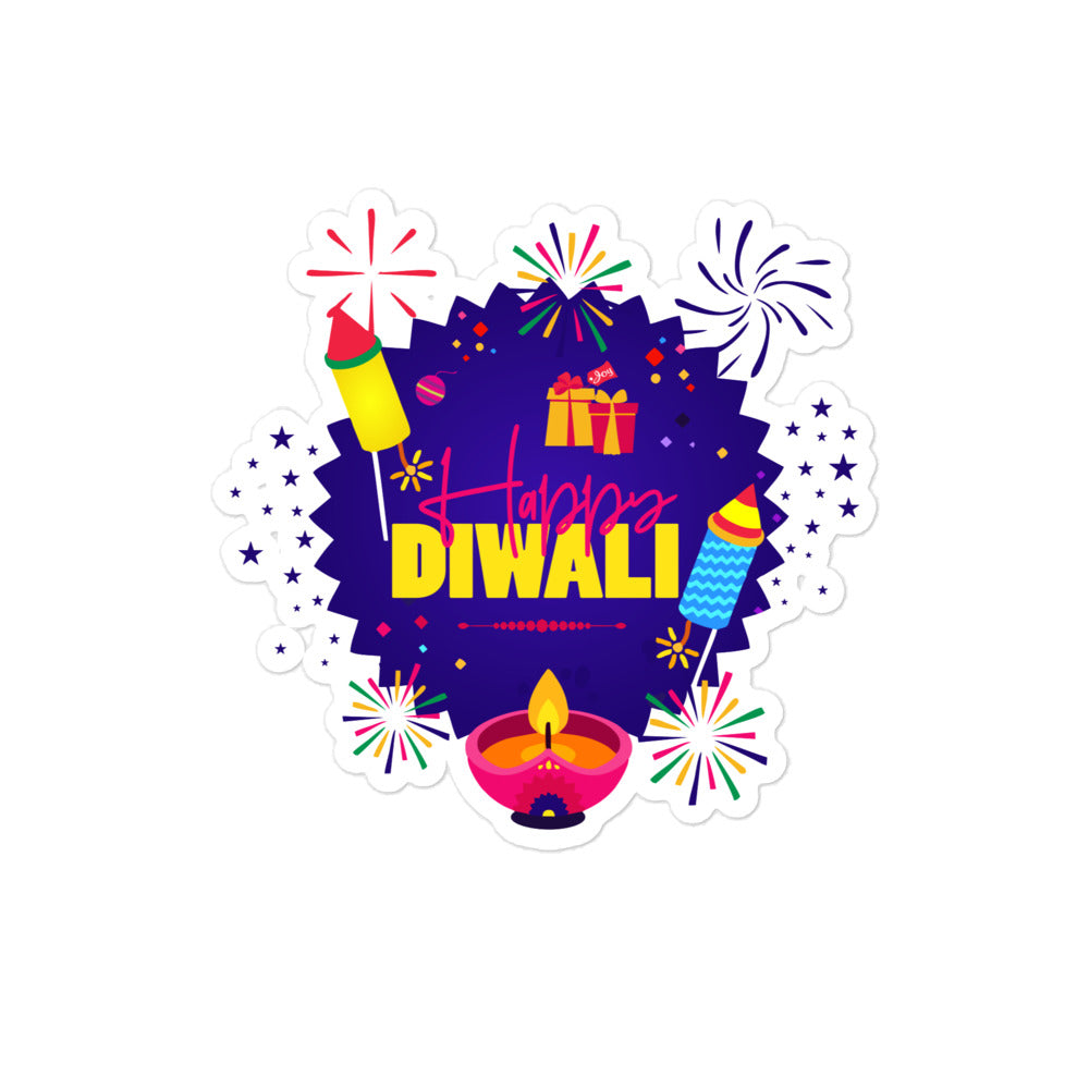 DIWALI - Bubble-free stickers