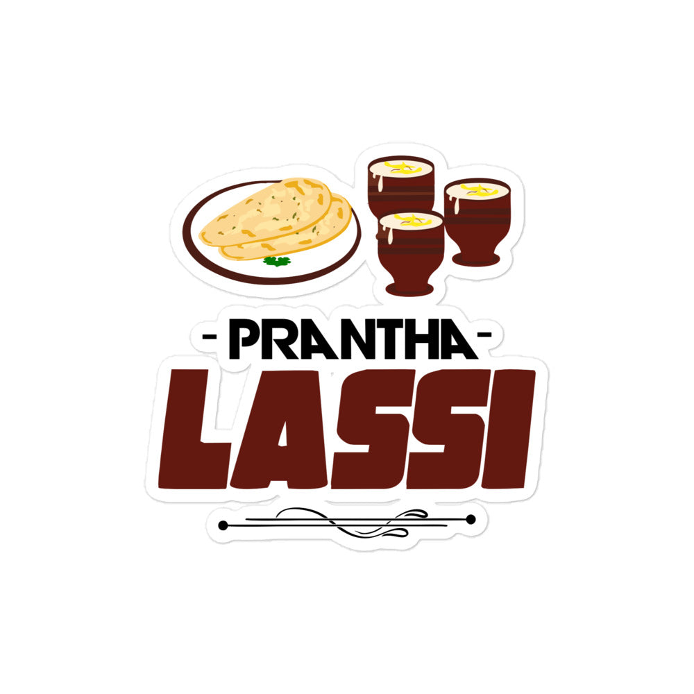 PRANTHA LASSI - Bubble-free stickers