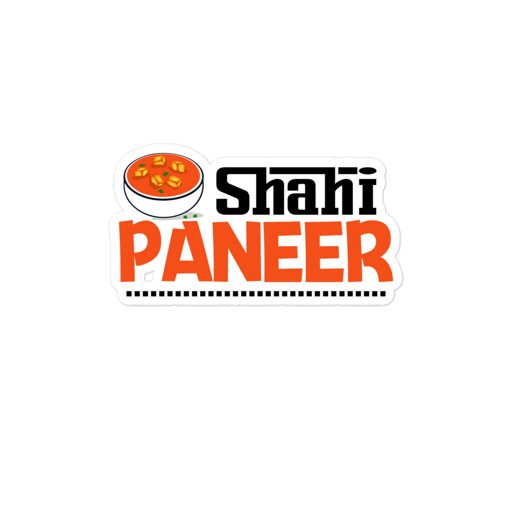 SHAHI PANEER - Bubble-free stickers