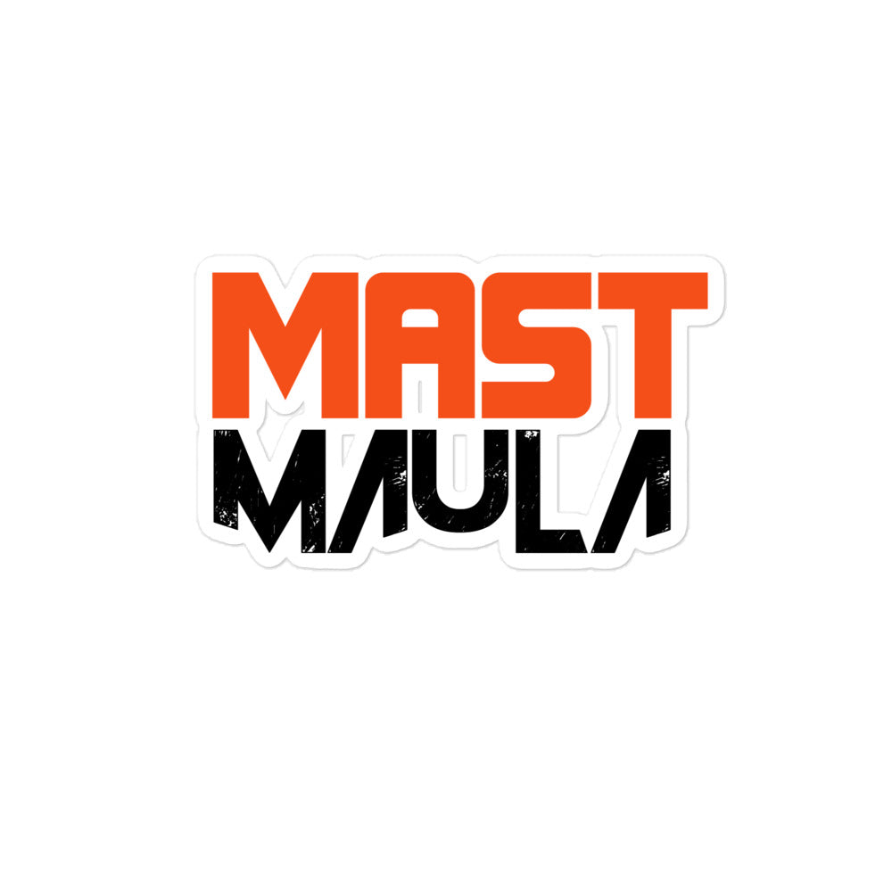 MAST MAULA - Bubble-free stickers