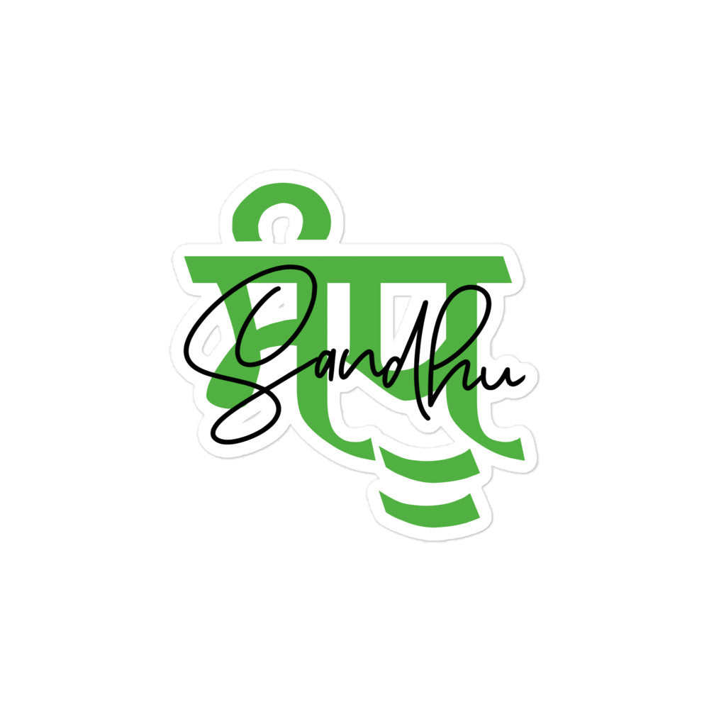 SANDHU - Bubble-free stickers