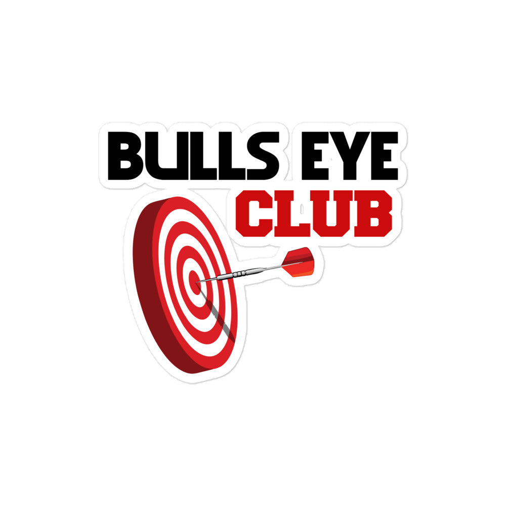 BULLS EYE CLUB - Bubble-free stickers