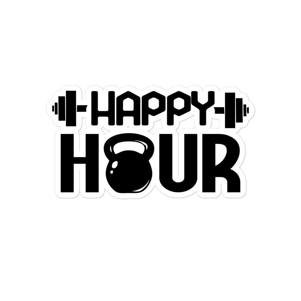 HAPPY HOUR - Bubble-free stickers