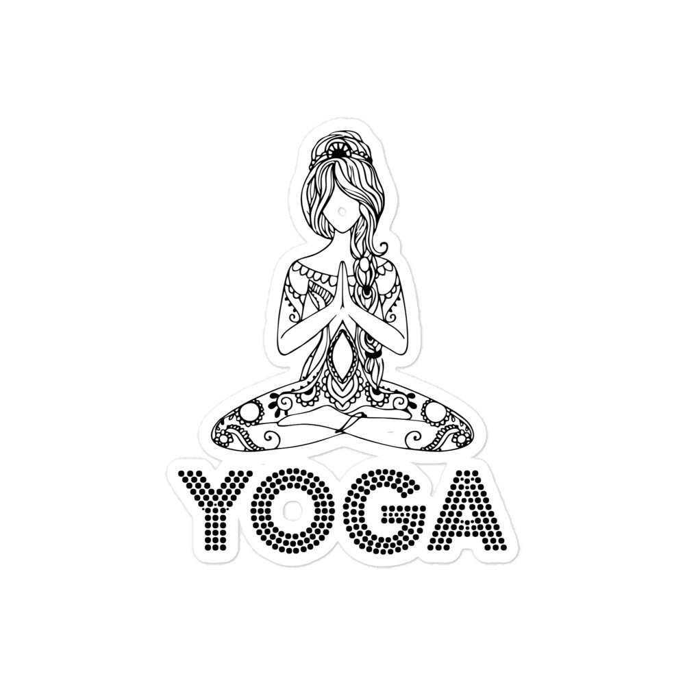 YOGA - Bubble-free stickers