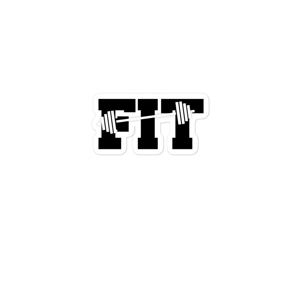 FIT - Bubble-free stickers