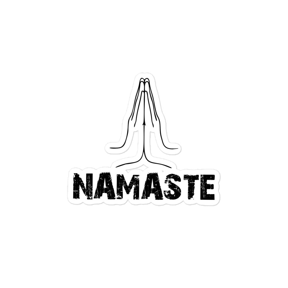 NAMASTE - Bubble-free stickers