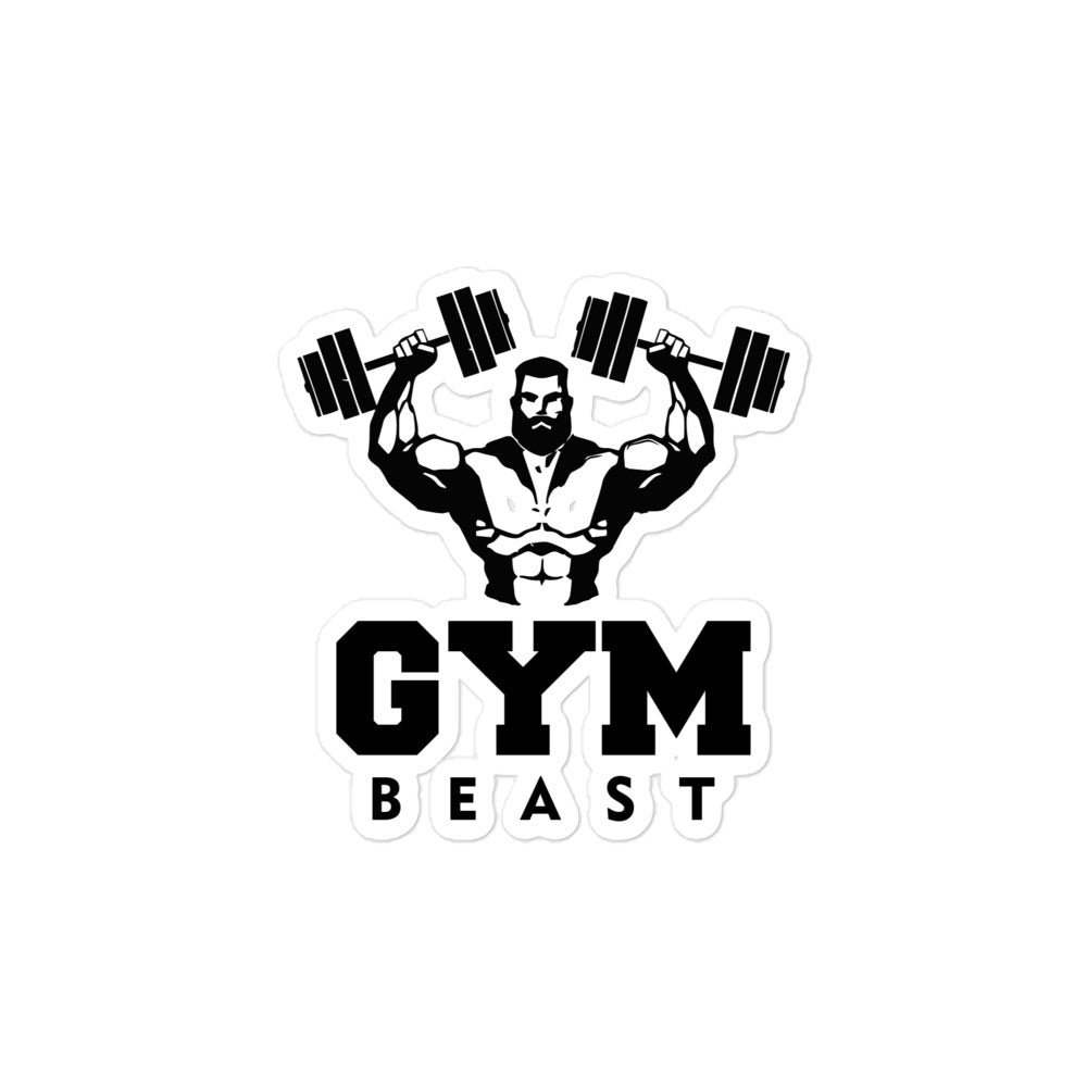 GYM BEAST - Bubble-free stickers