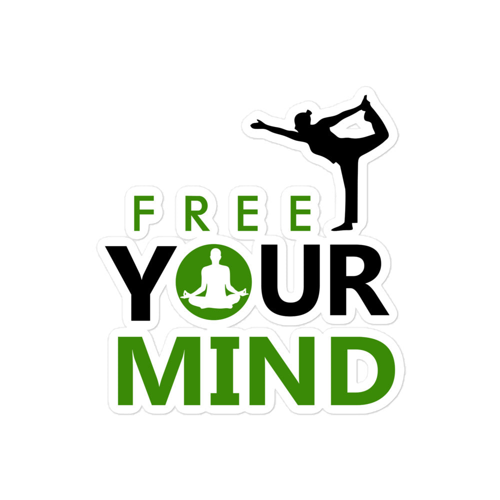 FREE YOUR MIND - Bubble-free stickers