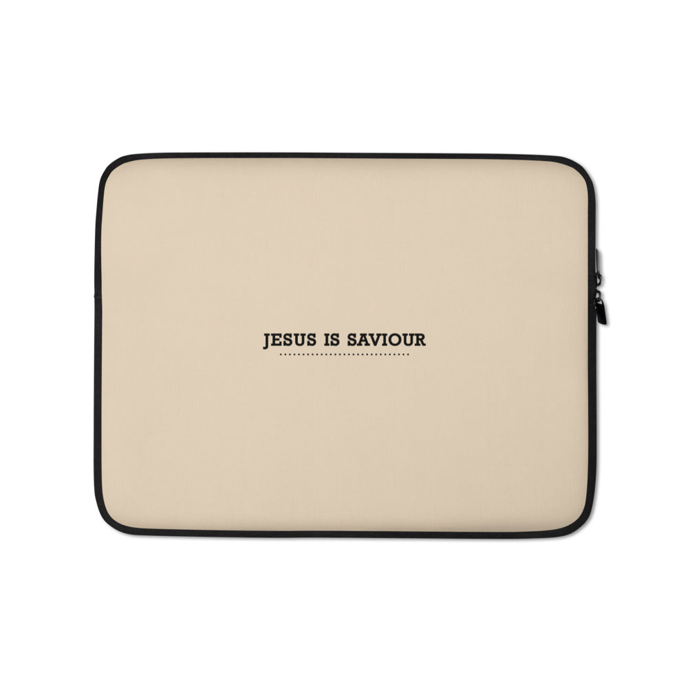 JESUS IS SAVIOUR - Laptop Sleeve