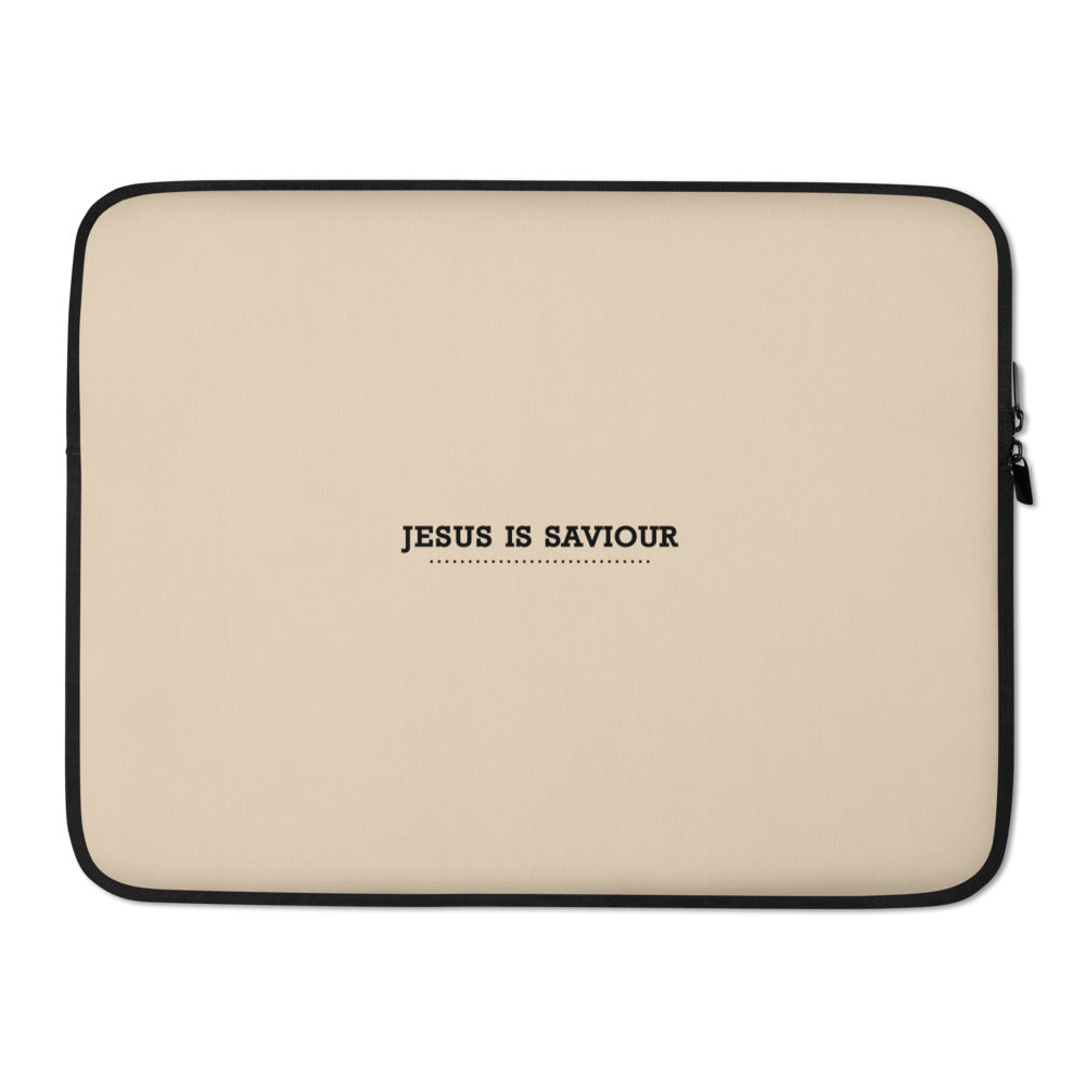 JESUS IS SAVIOUR - Laptop Sleeve