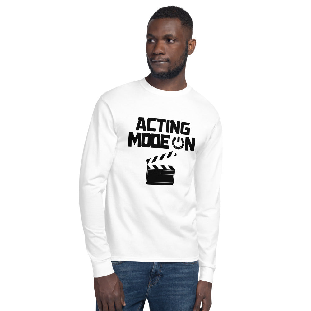 ACTING MODE ON - Men's Champion Long Sleeve Shirt