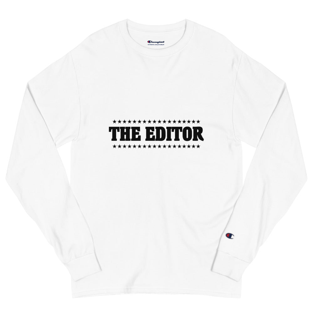 The Editor- Men's Champion Long Sleeve Shirt