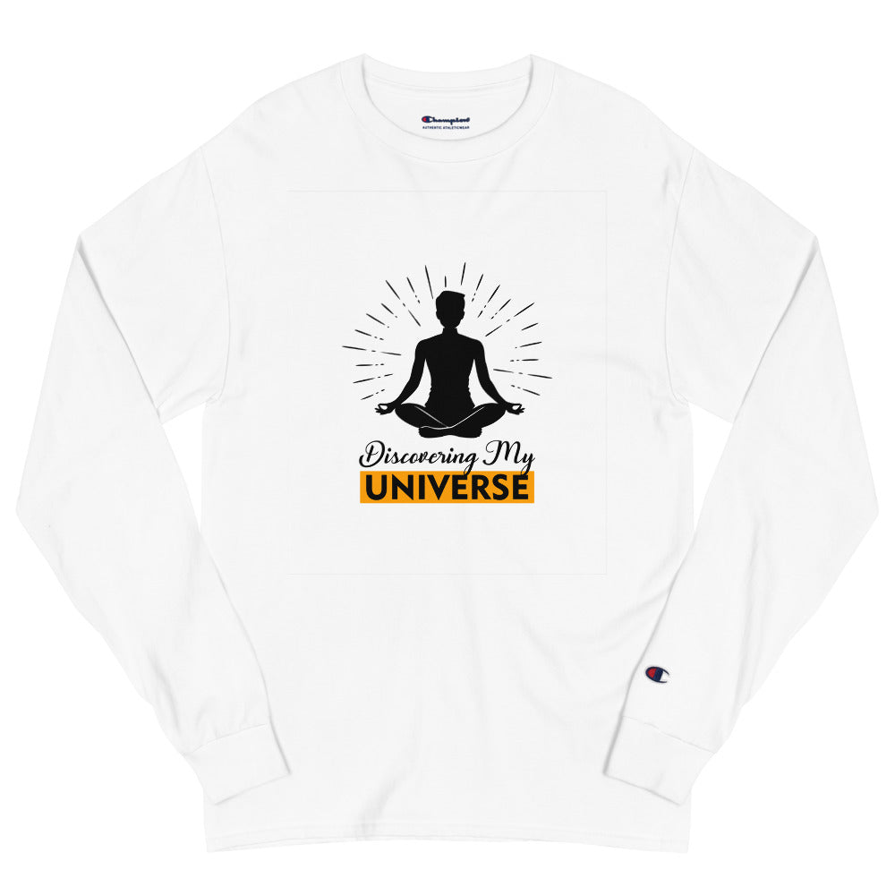 DISCOVERING MY UNIVERSE - Men's Champion Long Sleeve Shirt