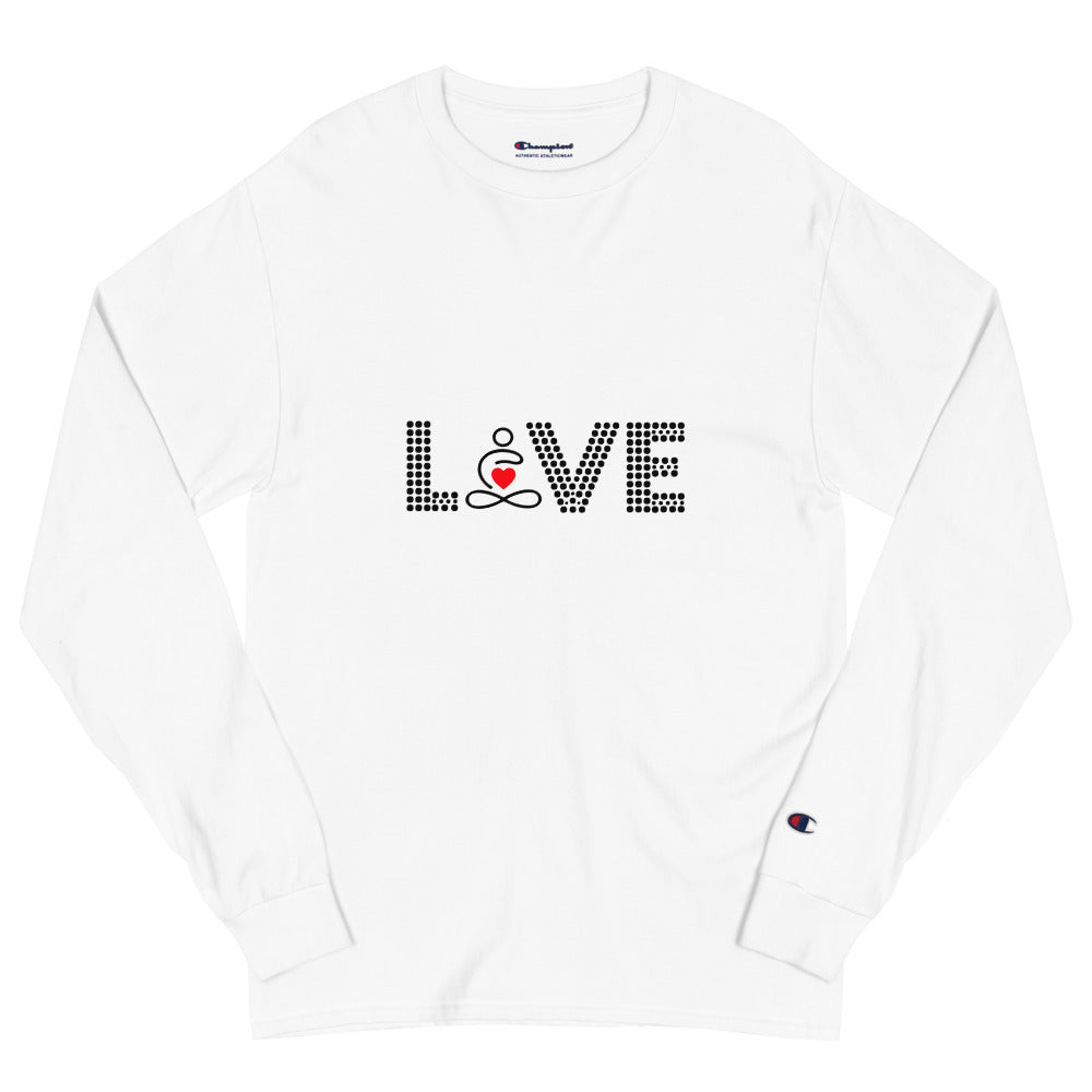 LOVE - Men's Champion Long Sleeve Shirt
