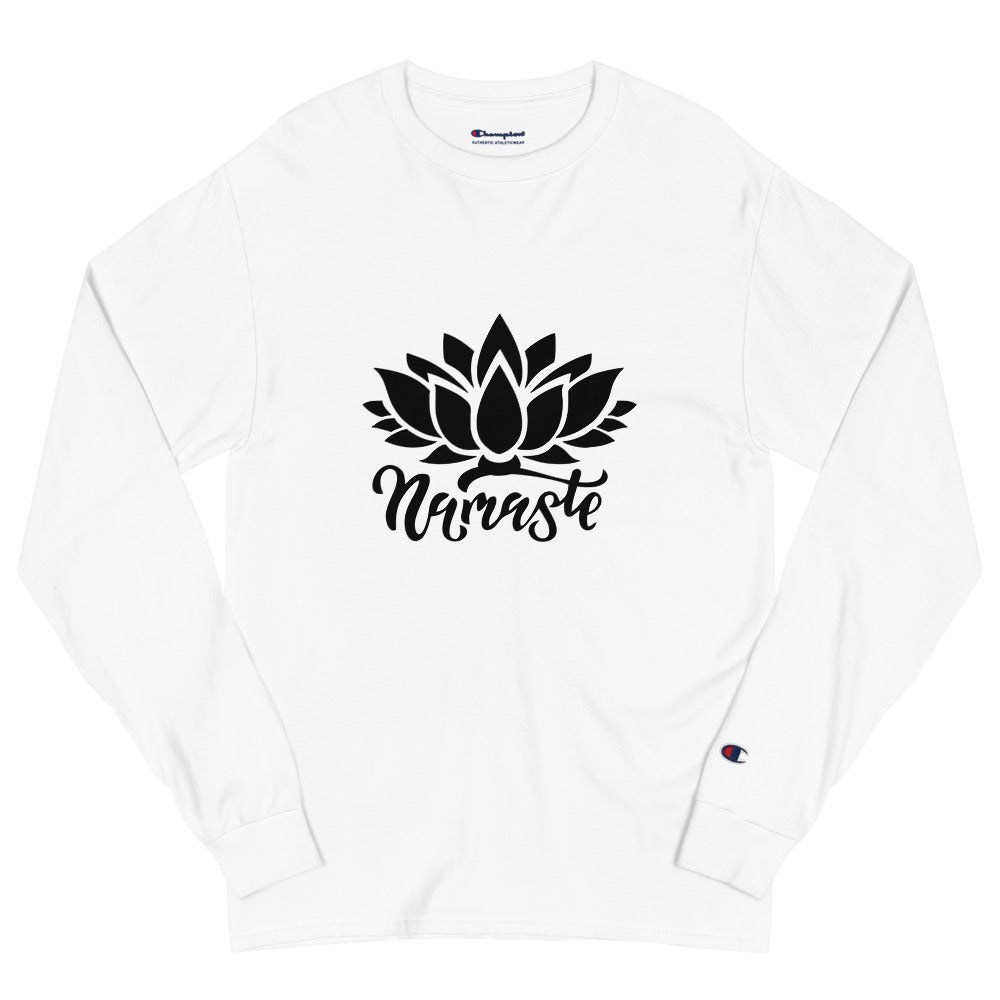 NAMASTE - Men's Champion Long Sleeve Shirt
