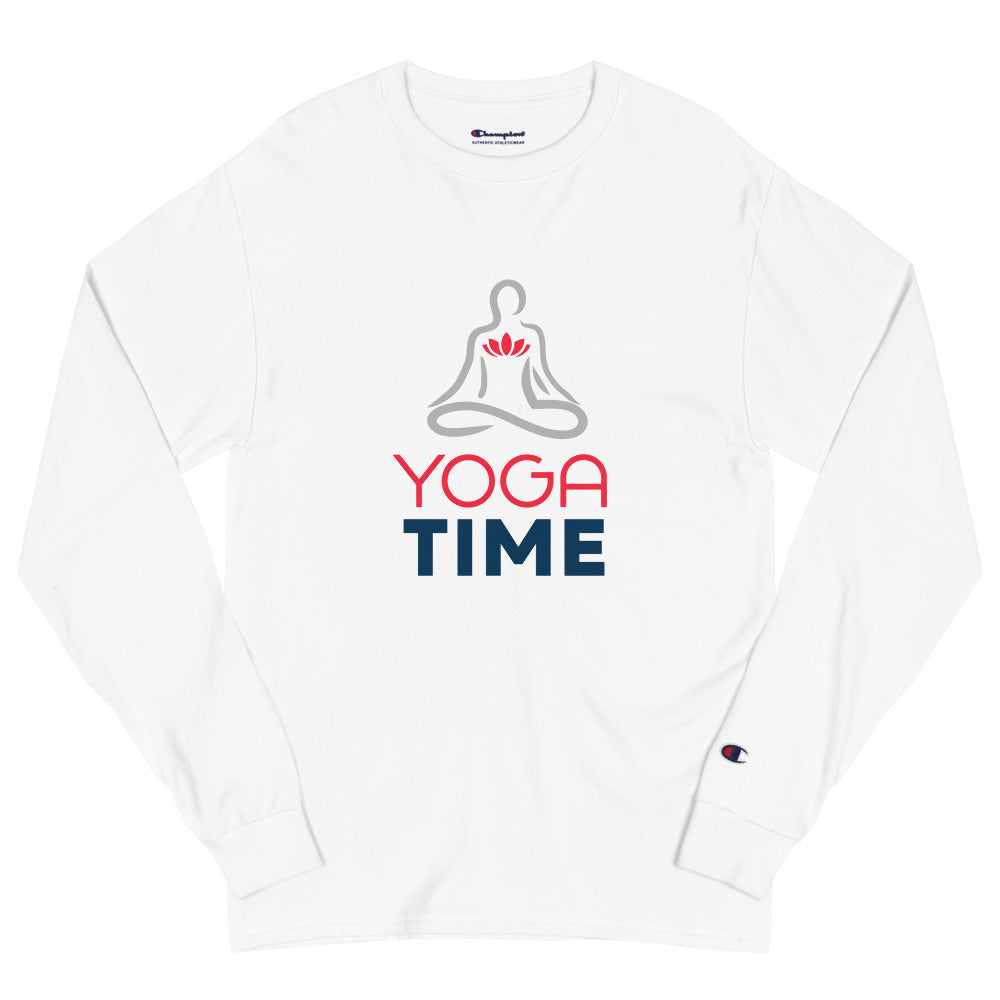 YOGA TIME - Men's Champion Long Sleeve Shirt