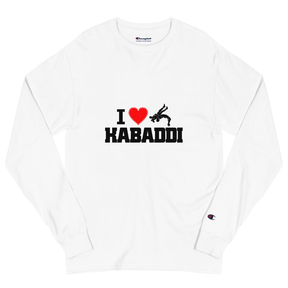 I LOVE KABADDI - Men's Champion Long Sleeve Shirt
