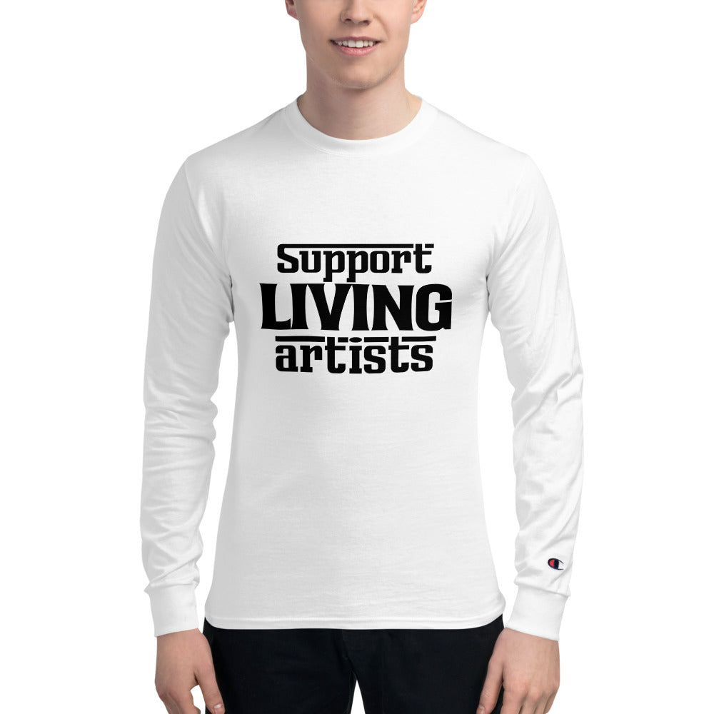 SUPPORT LIVING ARTISTS - Men's Champion Long Sleeve Shirt