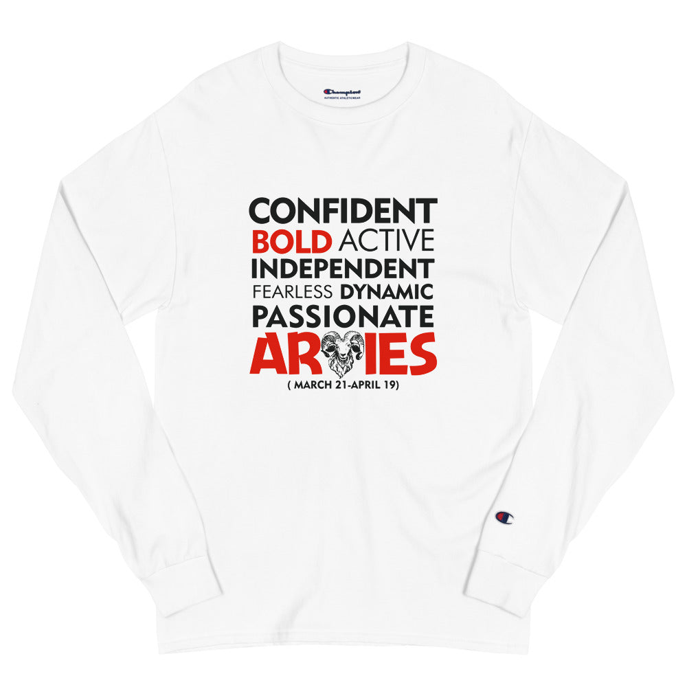 ARIES - Men's Champion Long Sleeve Shirt
