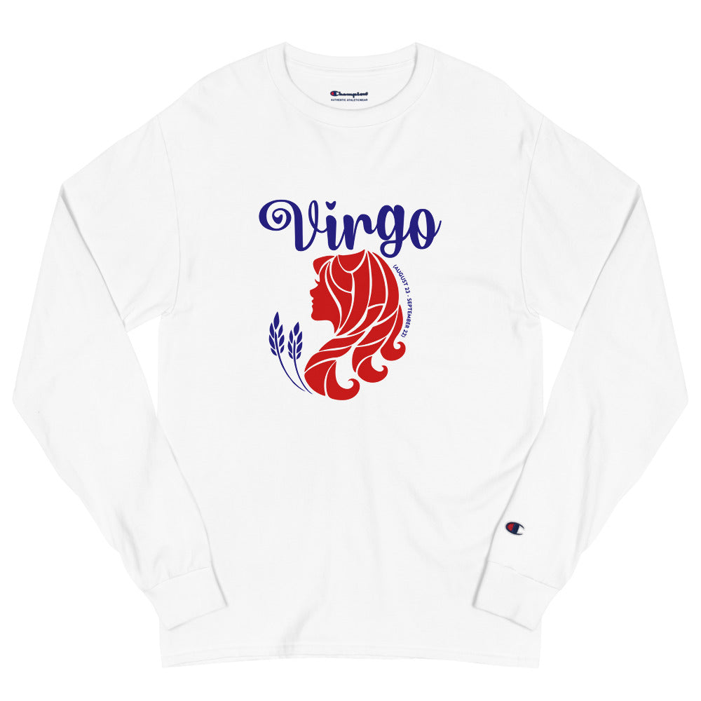 VIRGO - Men's Champion Long Sleeve Shirt