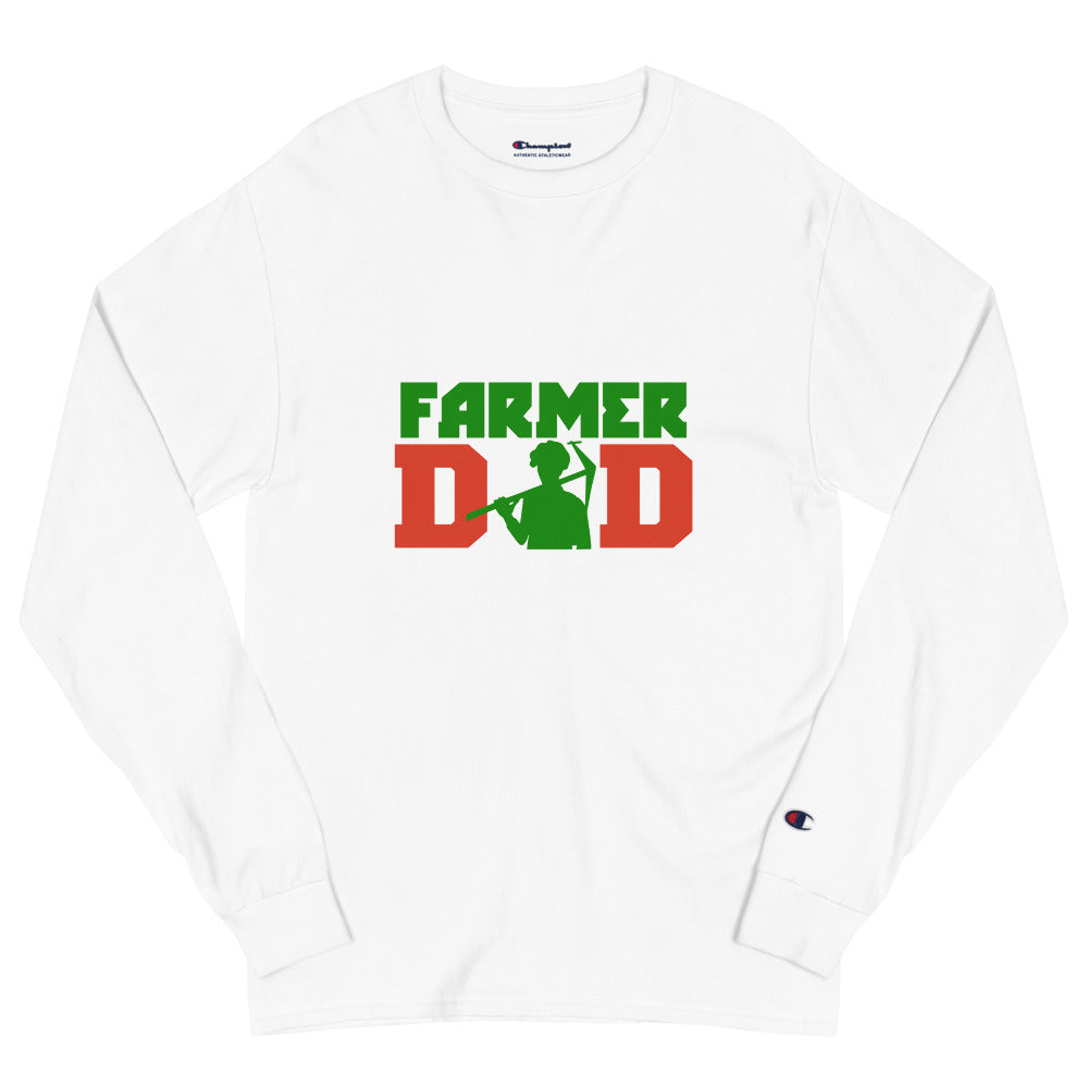FARMER DAD - Men's Champion Long Sleeve Shirt