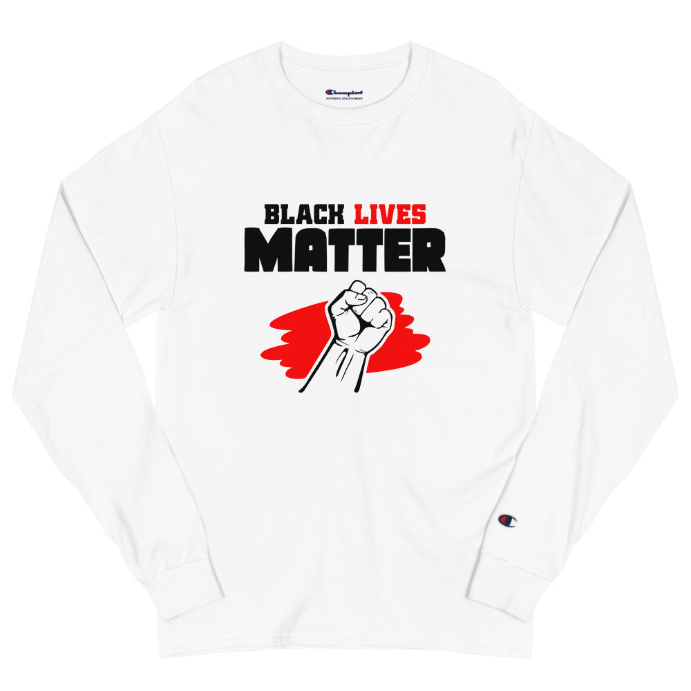 BLACK LIVES MATTER - Men's Champion Long Sleeve Shirt
