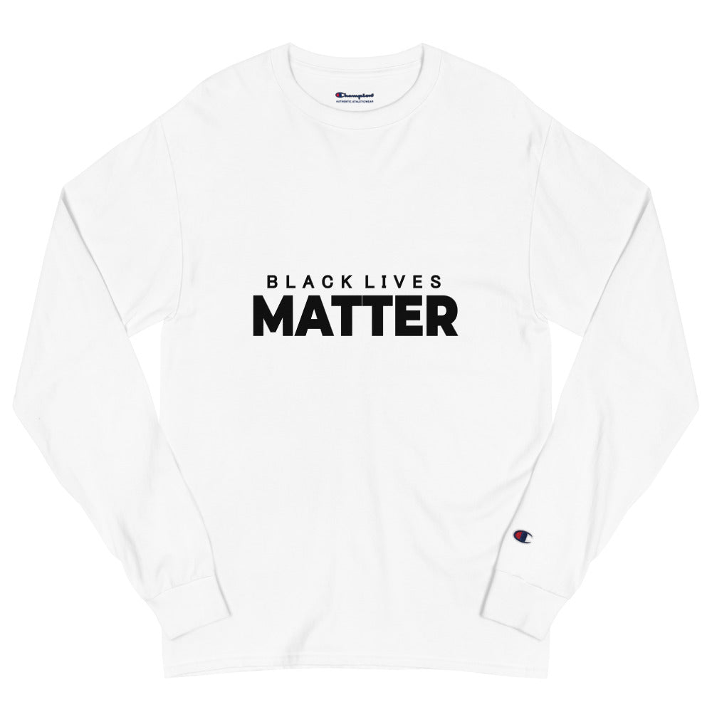 BLACK LIVES MATTER - Men's Champion Long Sleeve Shirt