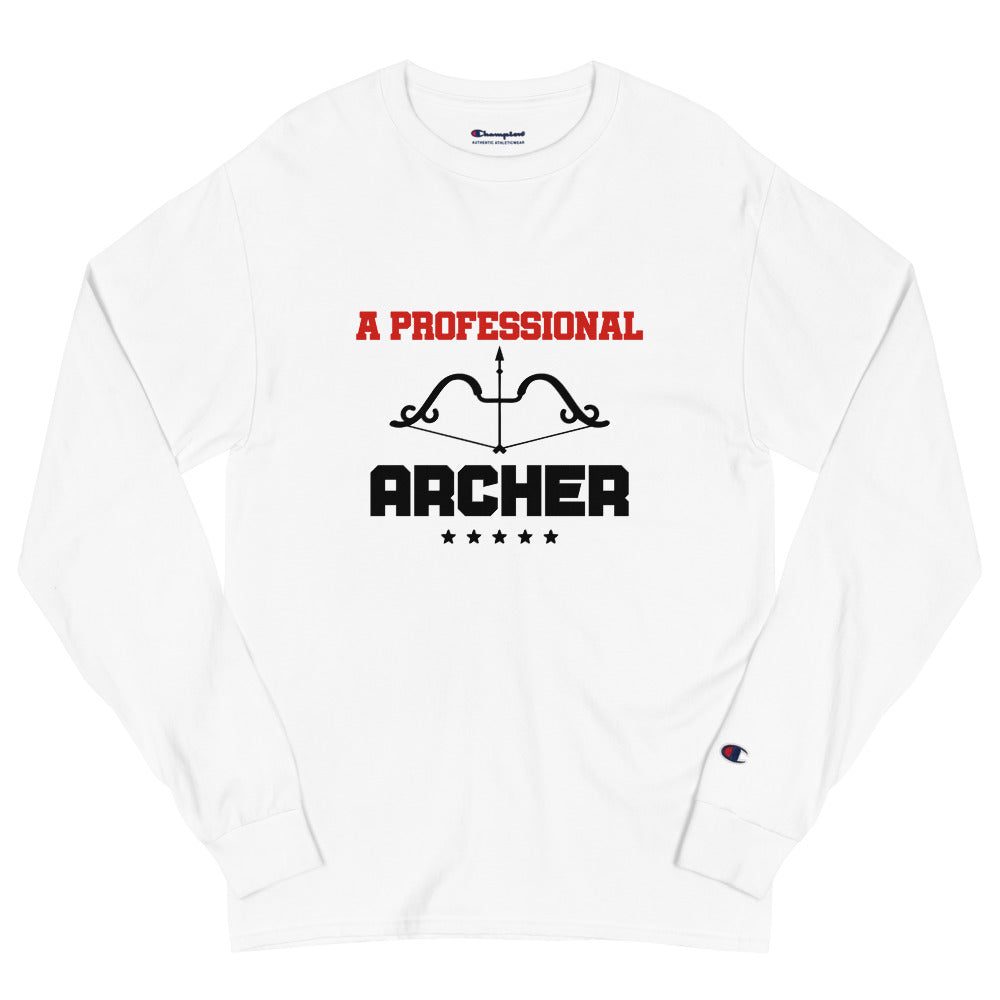 A PROFESSIONAL ARCHER - Men's Champion Long Sleeve Shirt