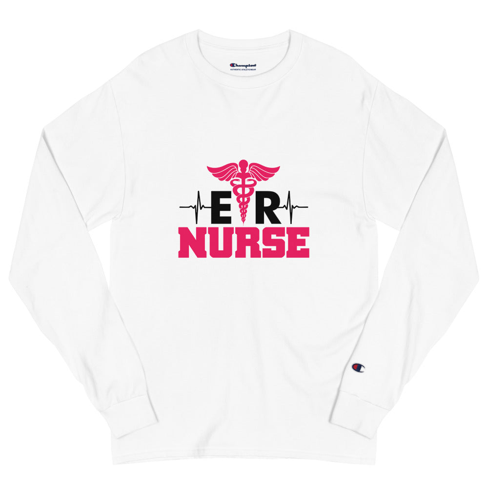 ER NURSE - Men's Champion Long Sleeve Shirt