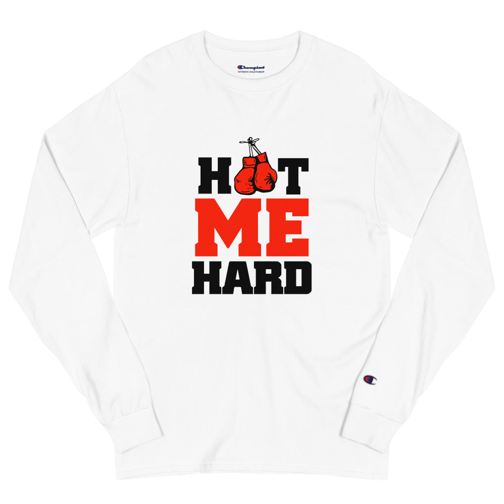 HOT ME HARD - Men's Champion Long Sleeve Shirt